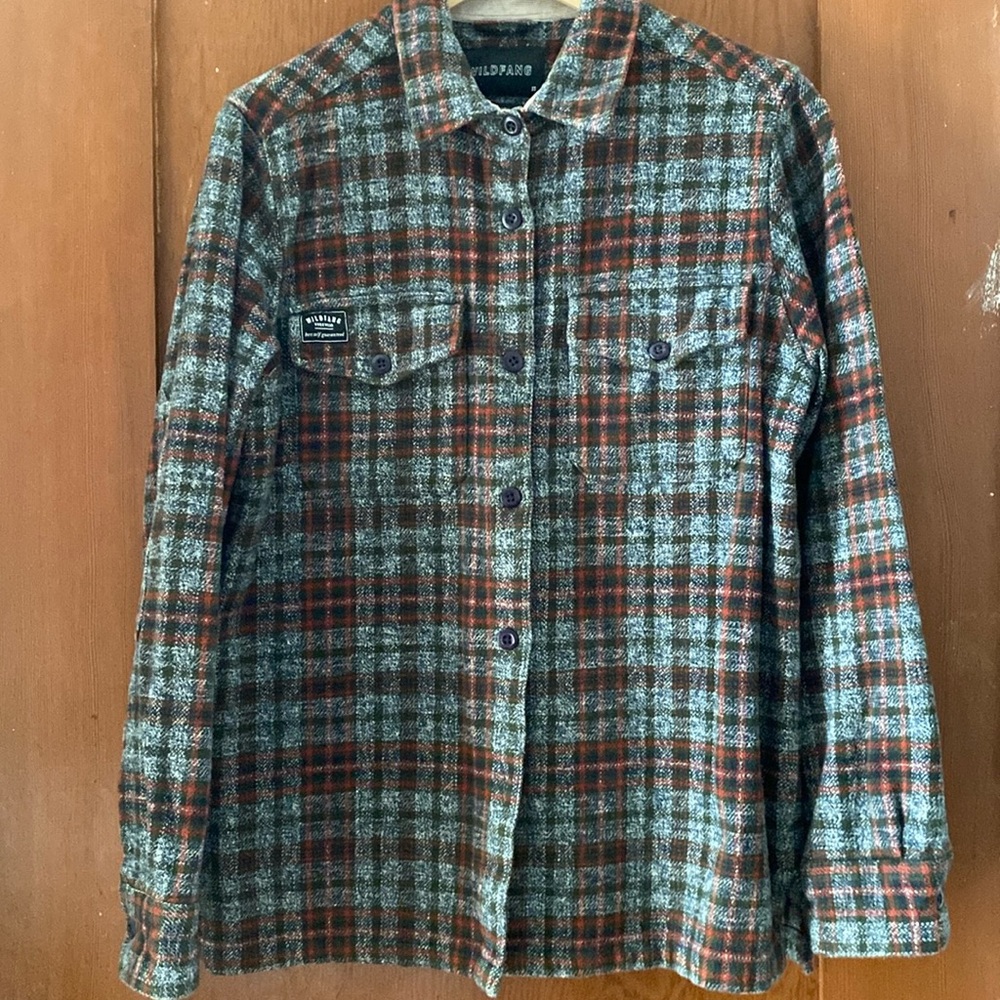 Wildfang Flannel Essential Shacket Size XS.